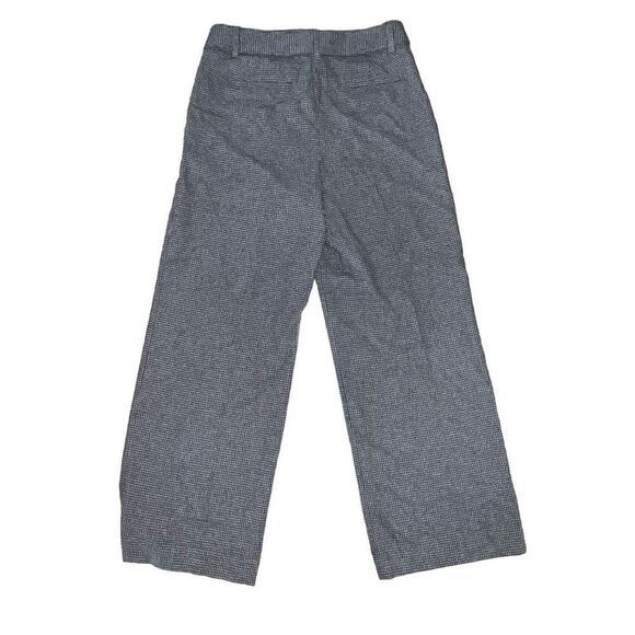 NWT BANANA REPUBLIC High Rise Slim Wide Leg Flannel Pant Size 14 - Picture 3 of 9